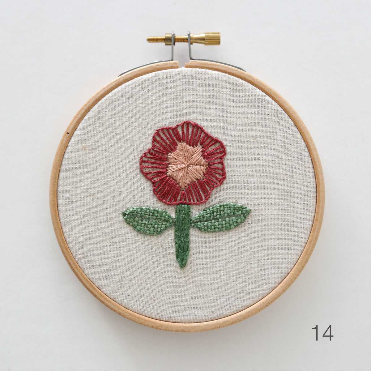 BOTANICAL EMBROIDERY - mini flora hoops