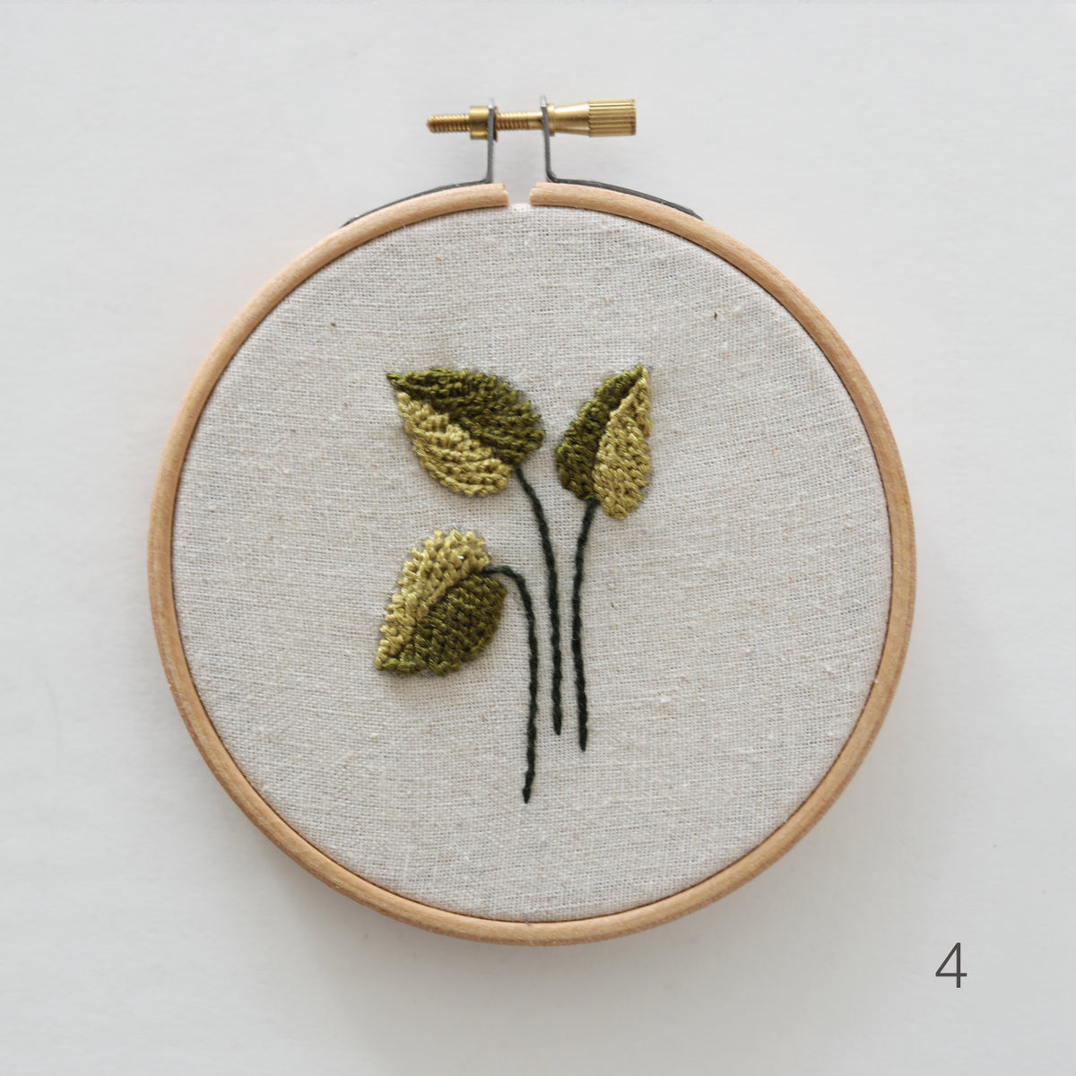 BOTANICAL EMBROIDERY - mini flora hoops