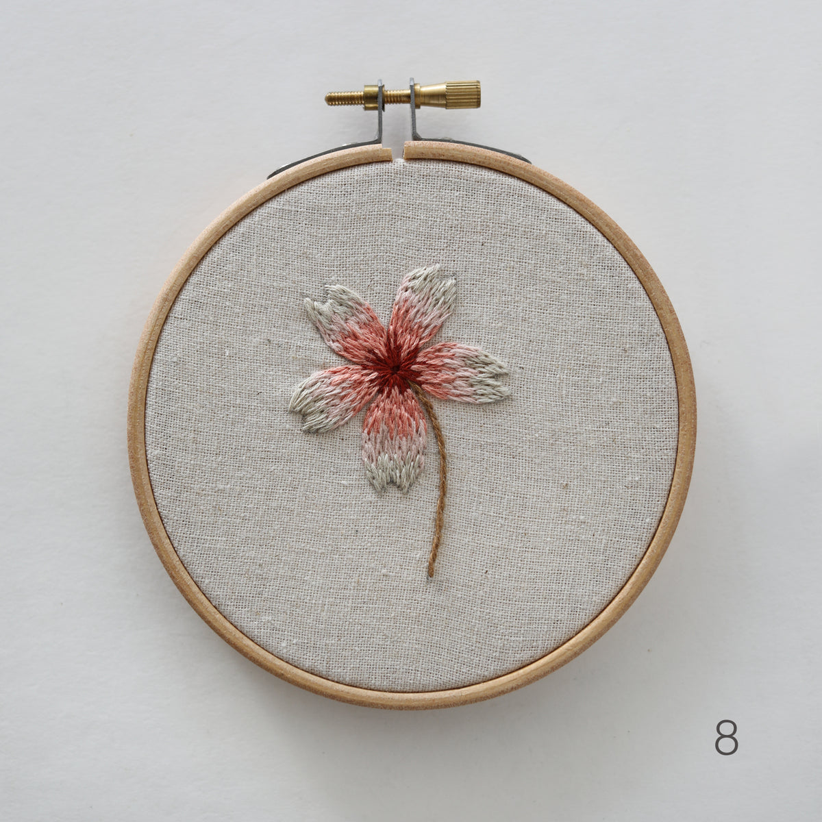 BOTANICAL EMBROIDERY - mini flora hoops