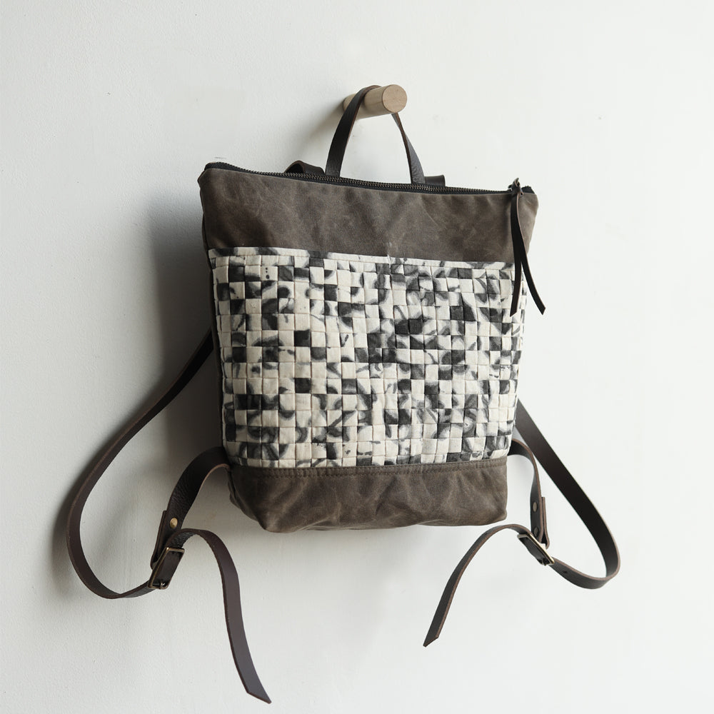 SMALL BACK PACK - woven