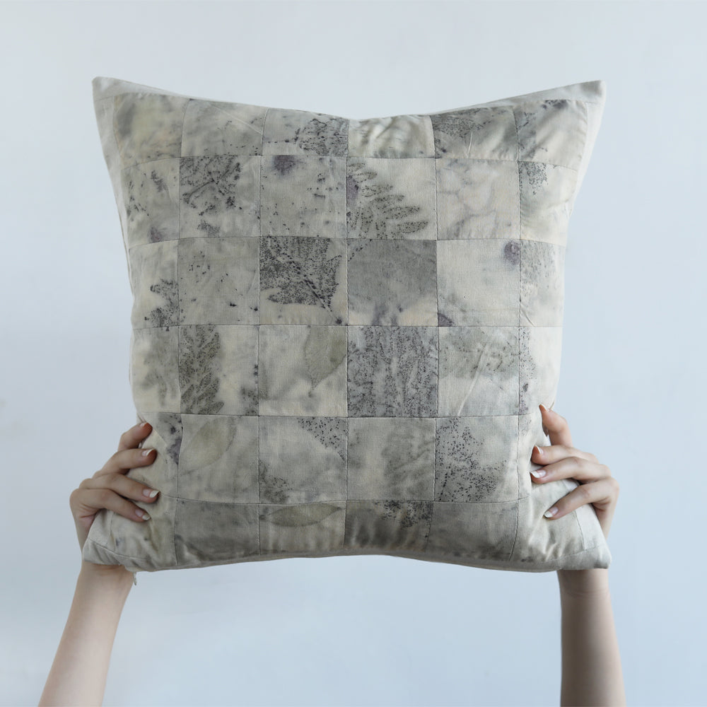 PILLOW - eco printed